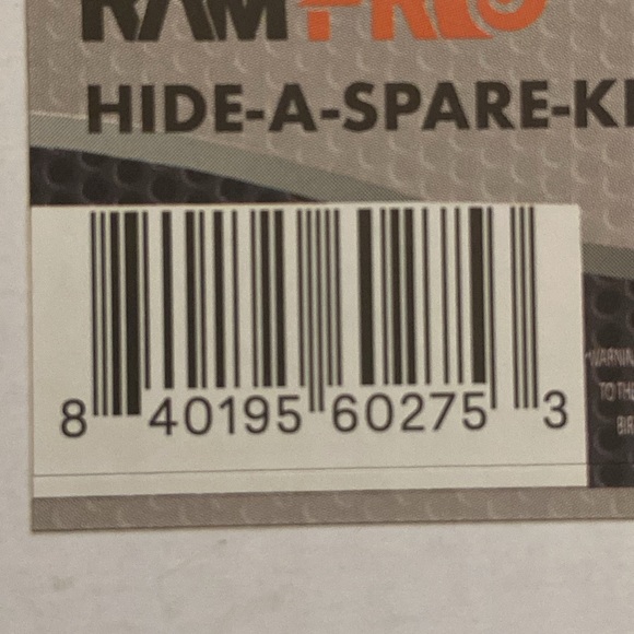 RAM PRO HIDE-A-SPARE-KEY FAKE ROCK - Picture 5 of 5